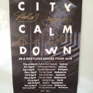 City Calm Down poster