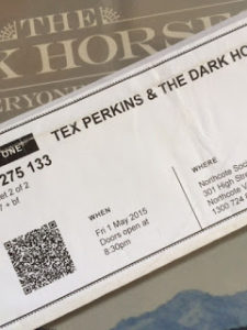 Tex Perkins ticket