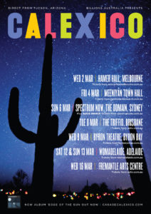 Calexico tour poster