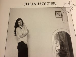 Julia Holter signed album