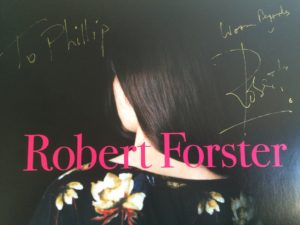 Robert Forster signed album